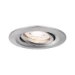 Paulmann LED-inbouwlamp Nova Mini Coin zwenkbaar  staal O66mm 1-spot