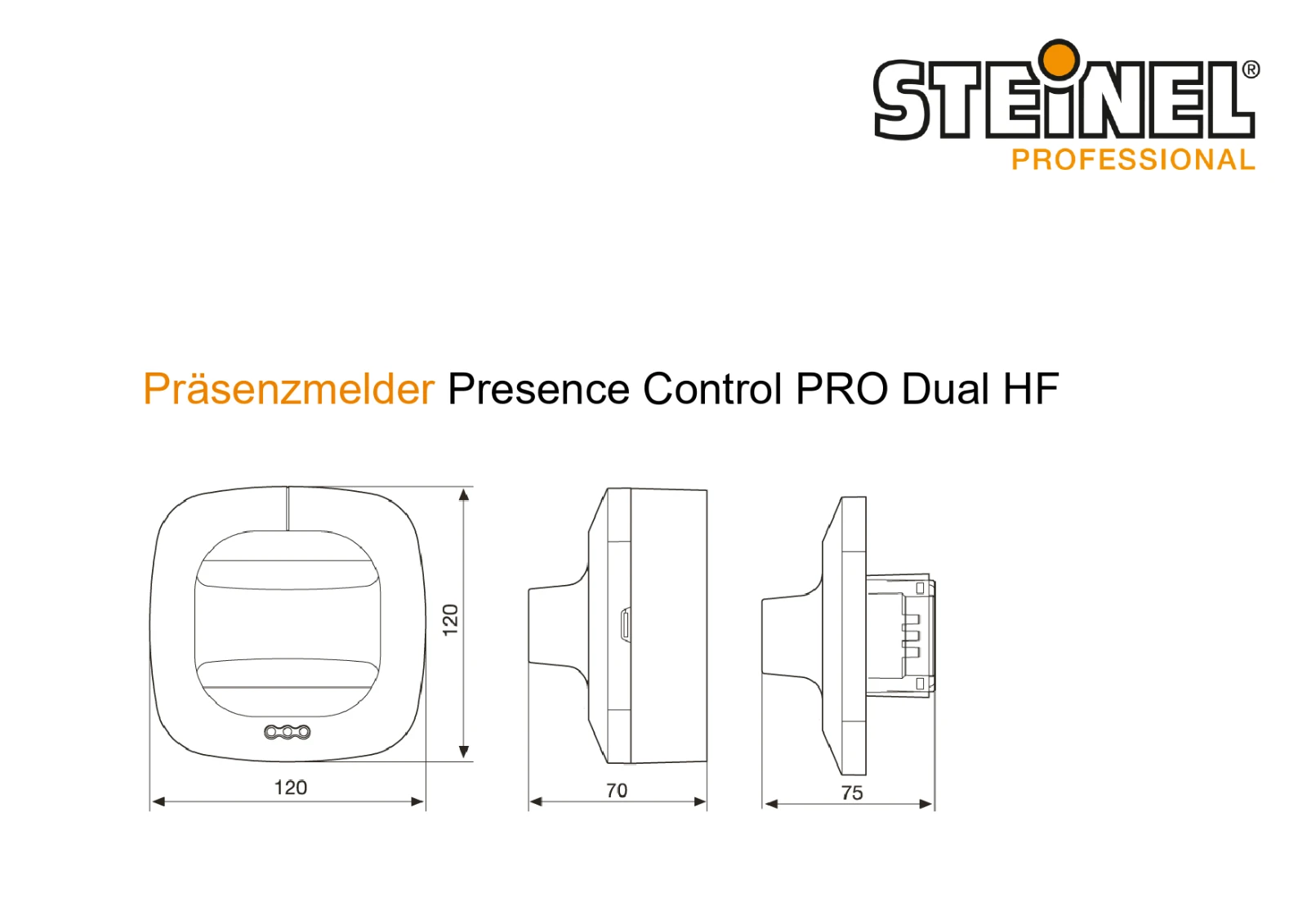 Steinel Aanwezigheidsmelder Dual HF COM1 AP