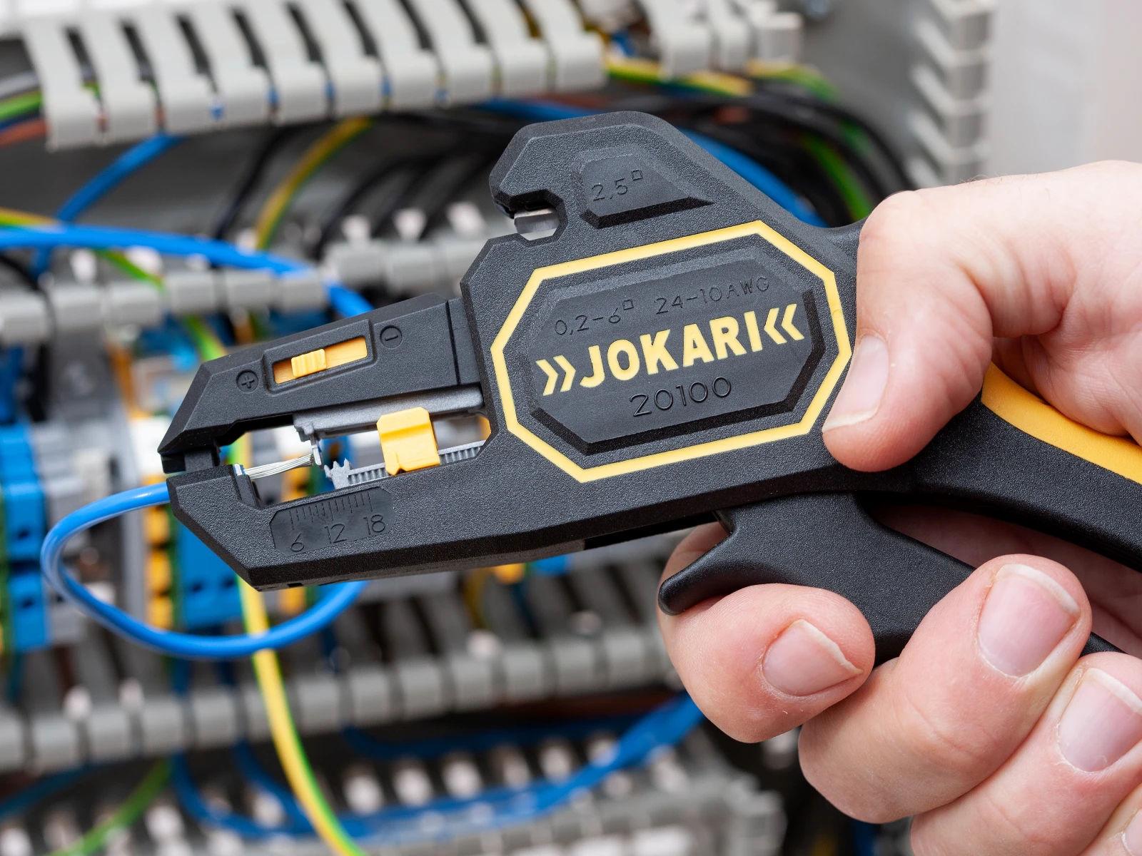 Jokari Draadstripper Secura 2K 0,2-6,0 mm²