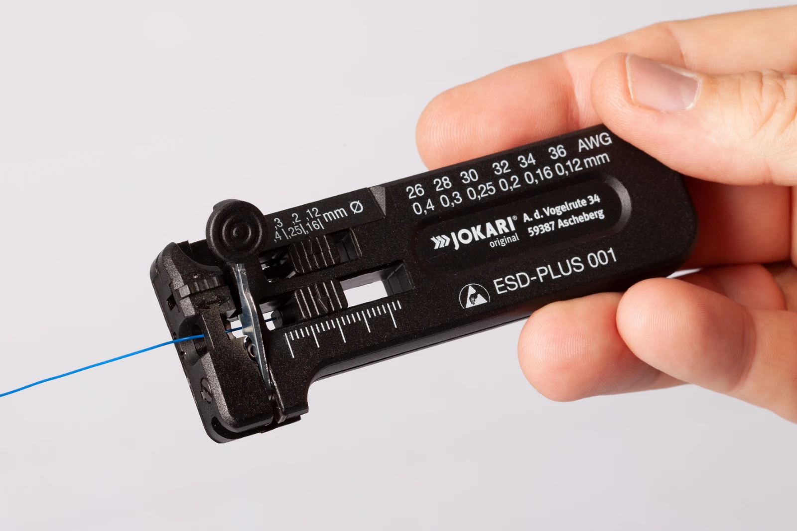 Jokari Draadstripper Micro-precisie ESD-Plus 001 (26-36 AWG)