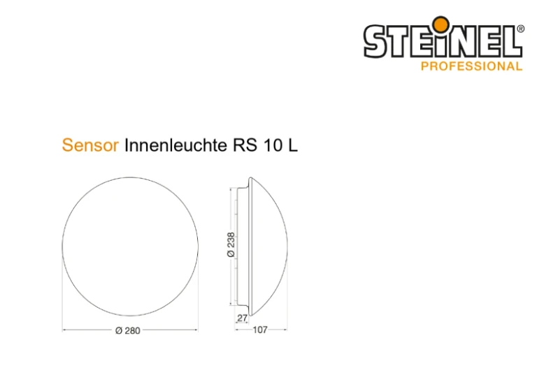 Steinel Sensor Binnenlamp RS 10 L