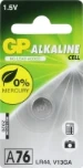 GP 76A Alkaline knoopcel 1,5V (1 stuk)