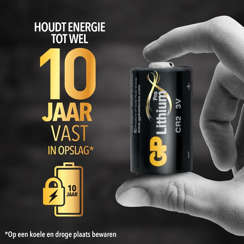 GP CR2 Lithium fotobatterij (1 stuk)