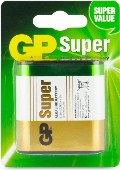 GP 312A Alkaline batterij Super 4,5V (1 stuk)