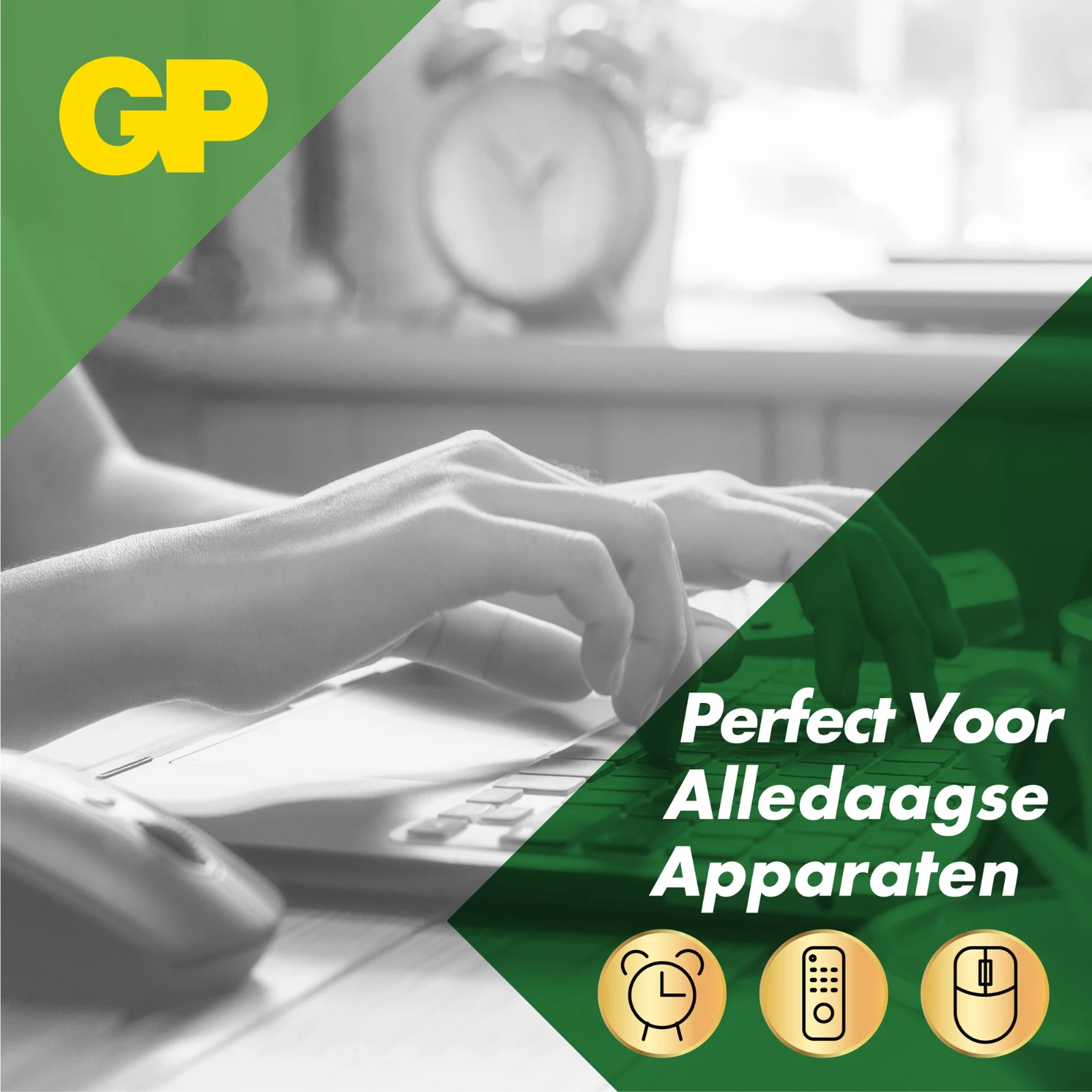 GP AA Alkaline batterij  Super 1,5V (24 stuks)
