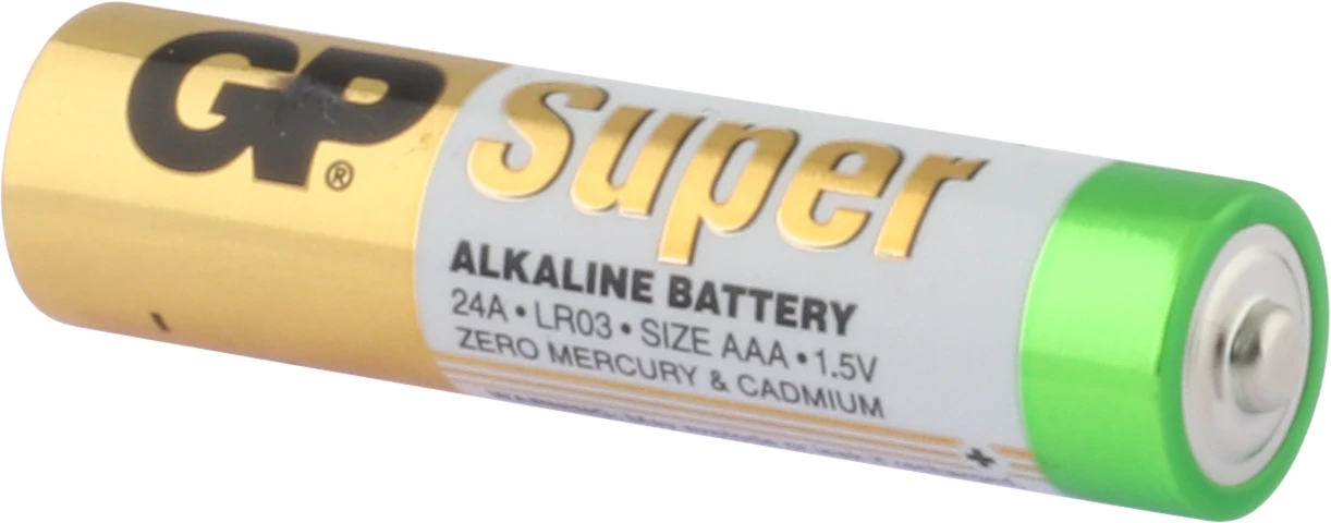 GP AAA Alkaline batterij Super 1,5V (24 stuks)