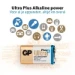 GP 9V Alkaline batterij Ultra Plus 1,5V (1 stuk)