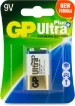 GP 9V Alkaline batterij Ultra Plus 1,5V (1 stuk)