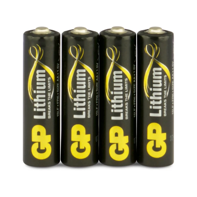 GP AA Lithium batterij 1,5V (4 stuks)