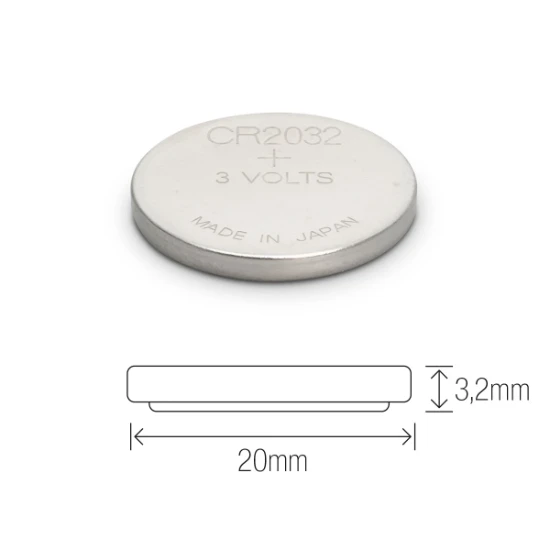 GP CR2032 Lithium knoopcel 3V (4 stuks)