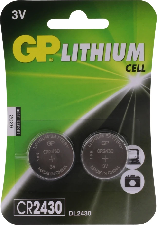 GP Batterijen Lithium knoopcel CR2430