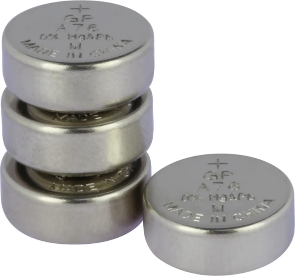 GP 76A Alkaline knoopcel 1,5V (4 stuks)