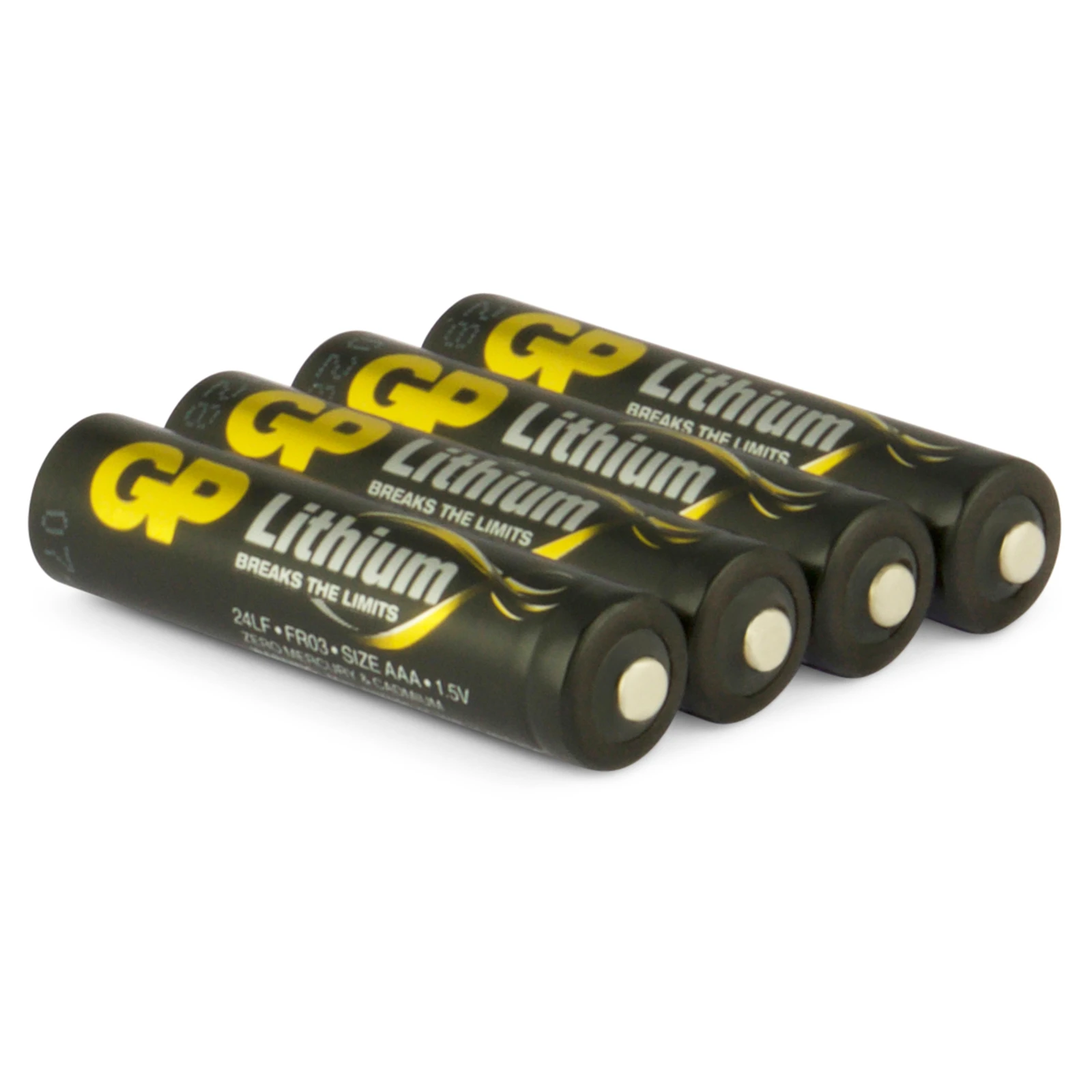 GP AAA Lithium batterij 1,5V (4 stuks) (GP169359), GP Batterijen ...