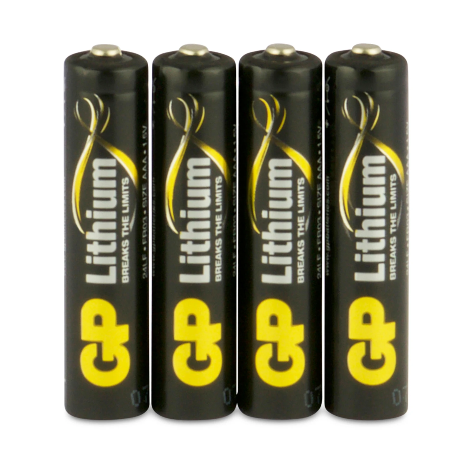 GP AAA Lithium batterij 1,5V (4 stuks)