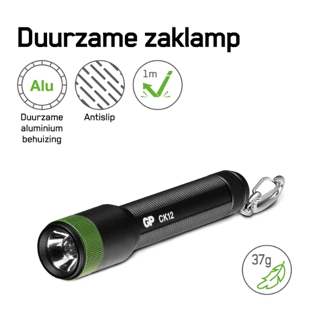 GP Zaklamp CK12 20 lumen (1x AAA)