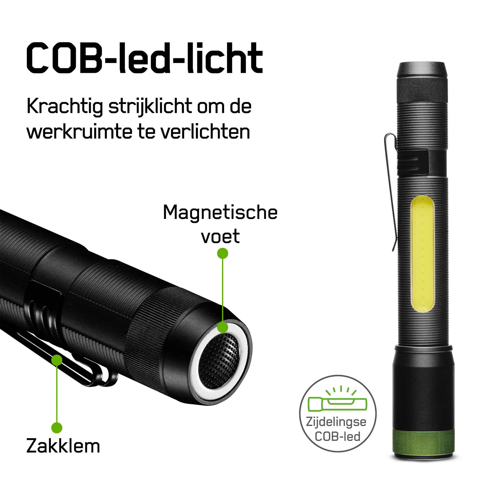 GP Zaklamp C33 150 lumen (2x AA)