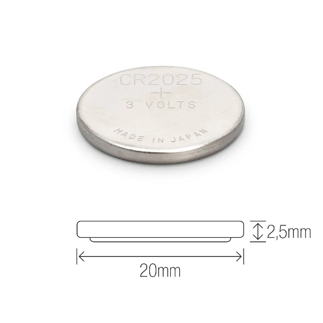 GP CR2025 Lithium knoopcel 3V (1 stuk)