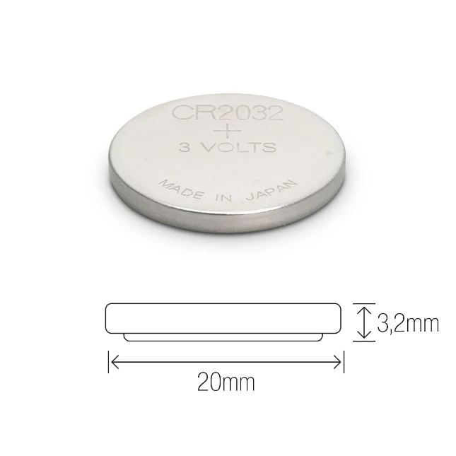 GP CR2032 Lithium knoopcel 3V (1 stuk)