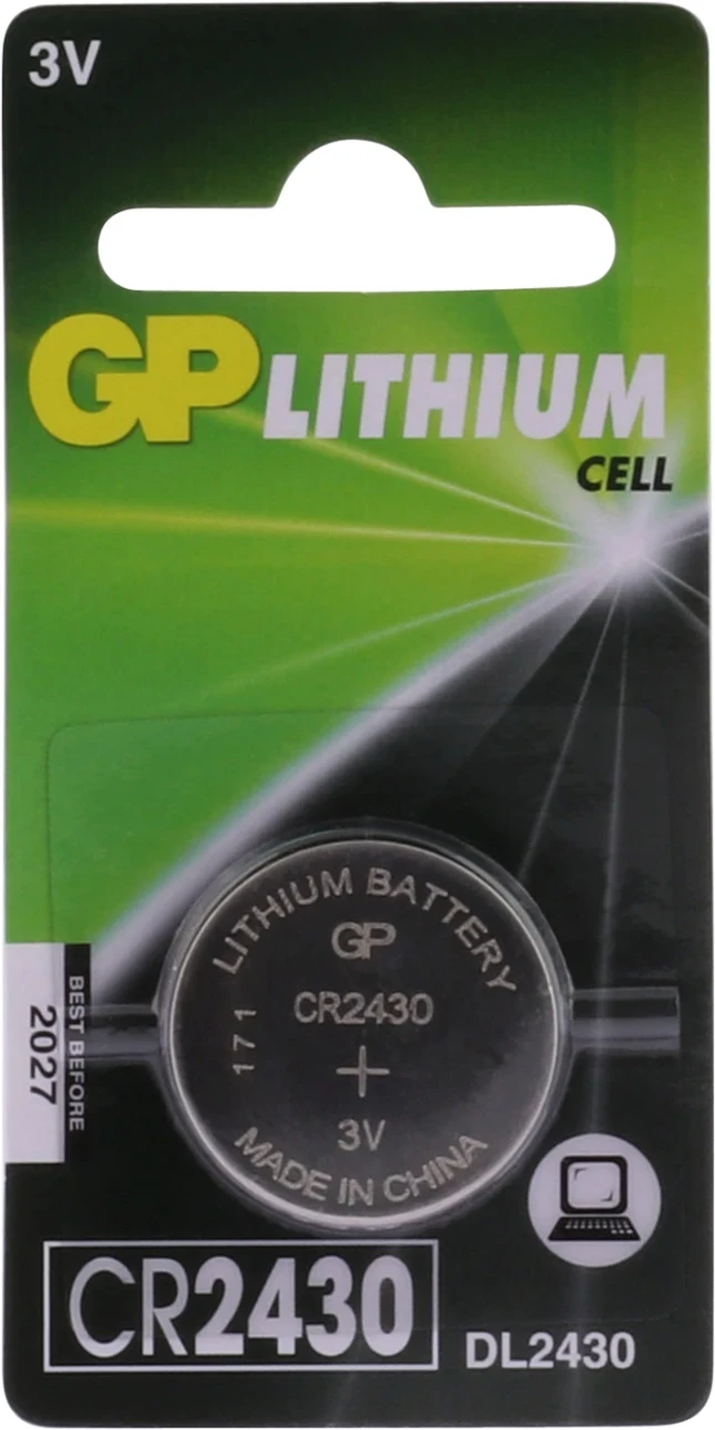 GP Batterijen Lithium knoopcel CR2430