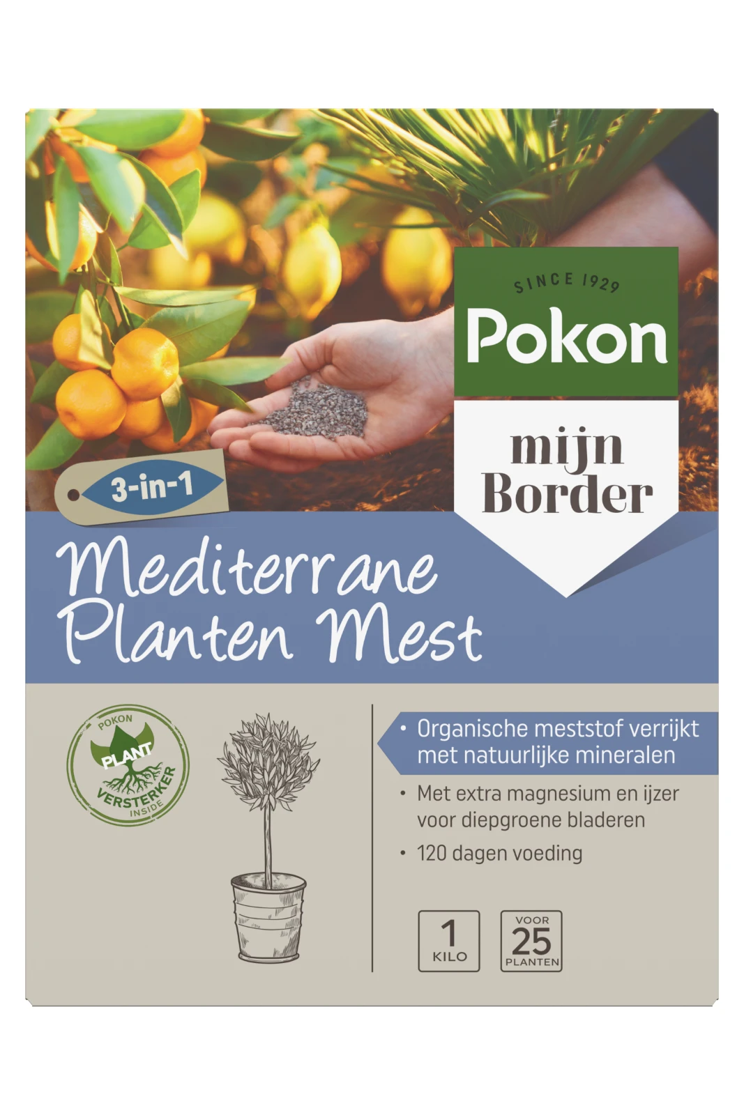 Pokon Mediterrane Planten Mest 1kg