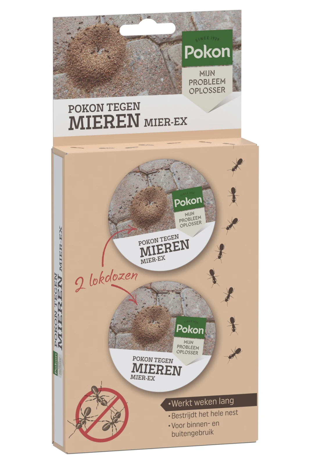 Pokon Tegen Mieren lokdoos (2 stuks)