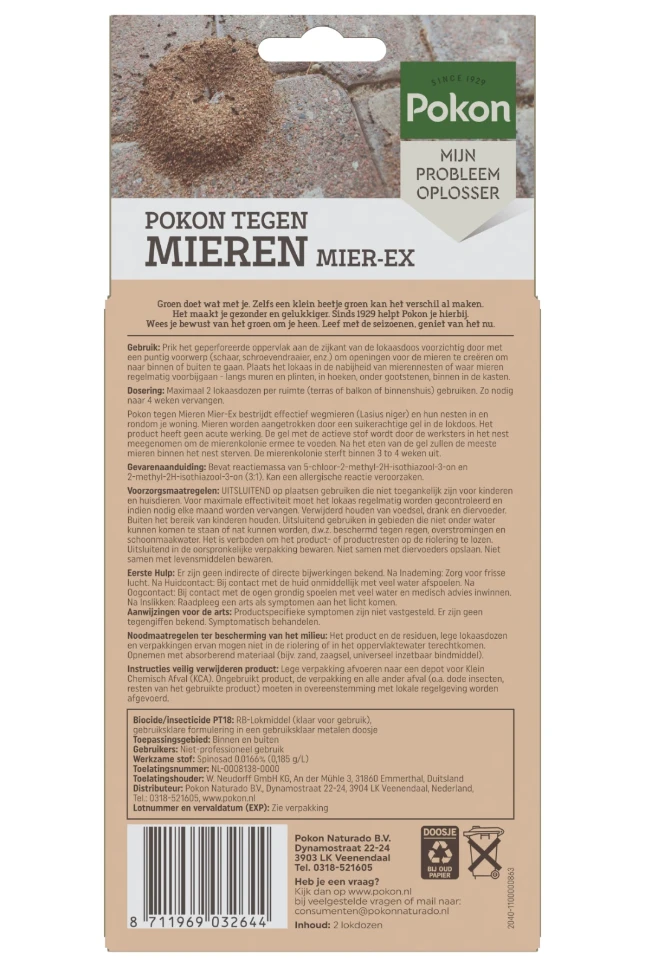 Pokon Tegen Mieren lokdoos (2 stuks)
