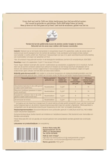 Pokon Bio Tegen Slakken korrels 900 gram