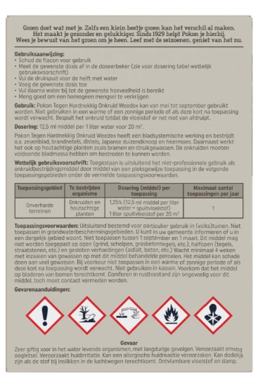 Pokon Tegen Hardnekkig Onkruid Concentraat 100ml