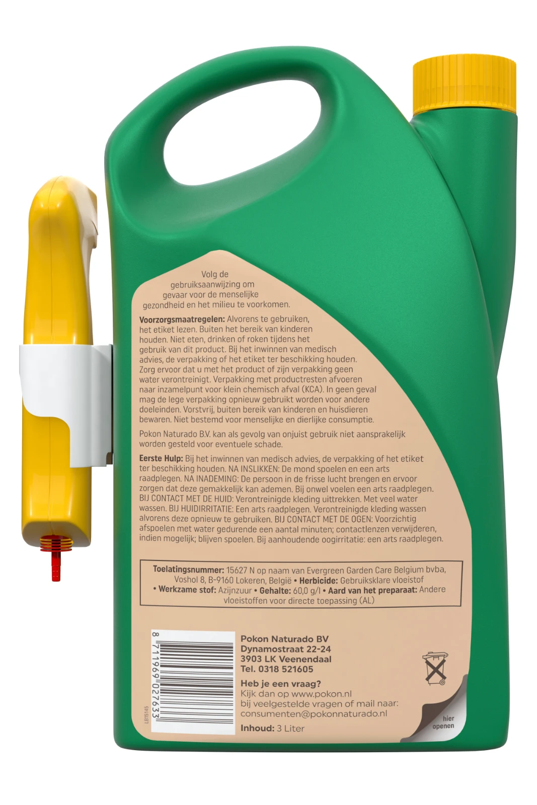 Pokon Tegen Onkruid Spray 3L