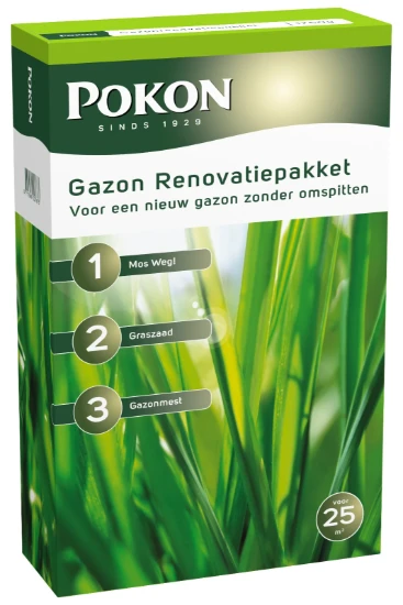 Pokon Gazon Renovatiepakket 3-in-1 25m² 1750 gram