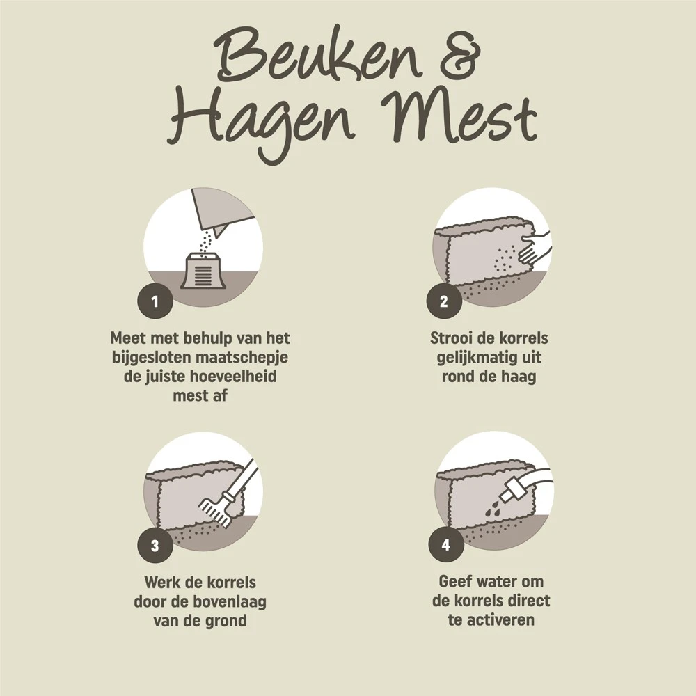 Pokon Beuken & Hagen Mest 2,5kg