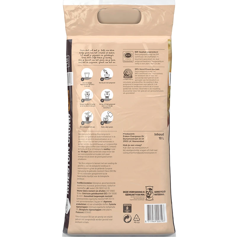 Pokon Bio Moestuin Grond 10L