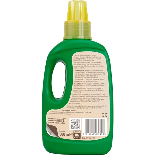 Pokon Bio Mediterrane Planten Voeding 500ml