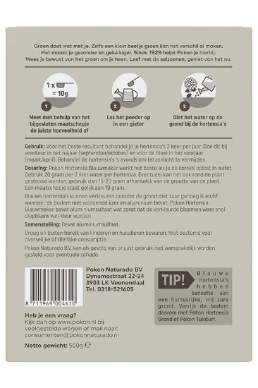 Pokon Hortensia Blauwmaker 500gr