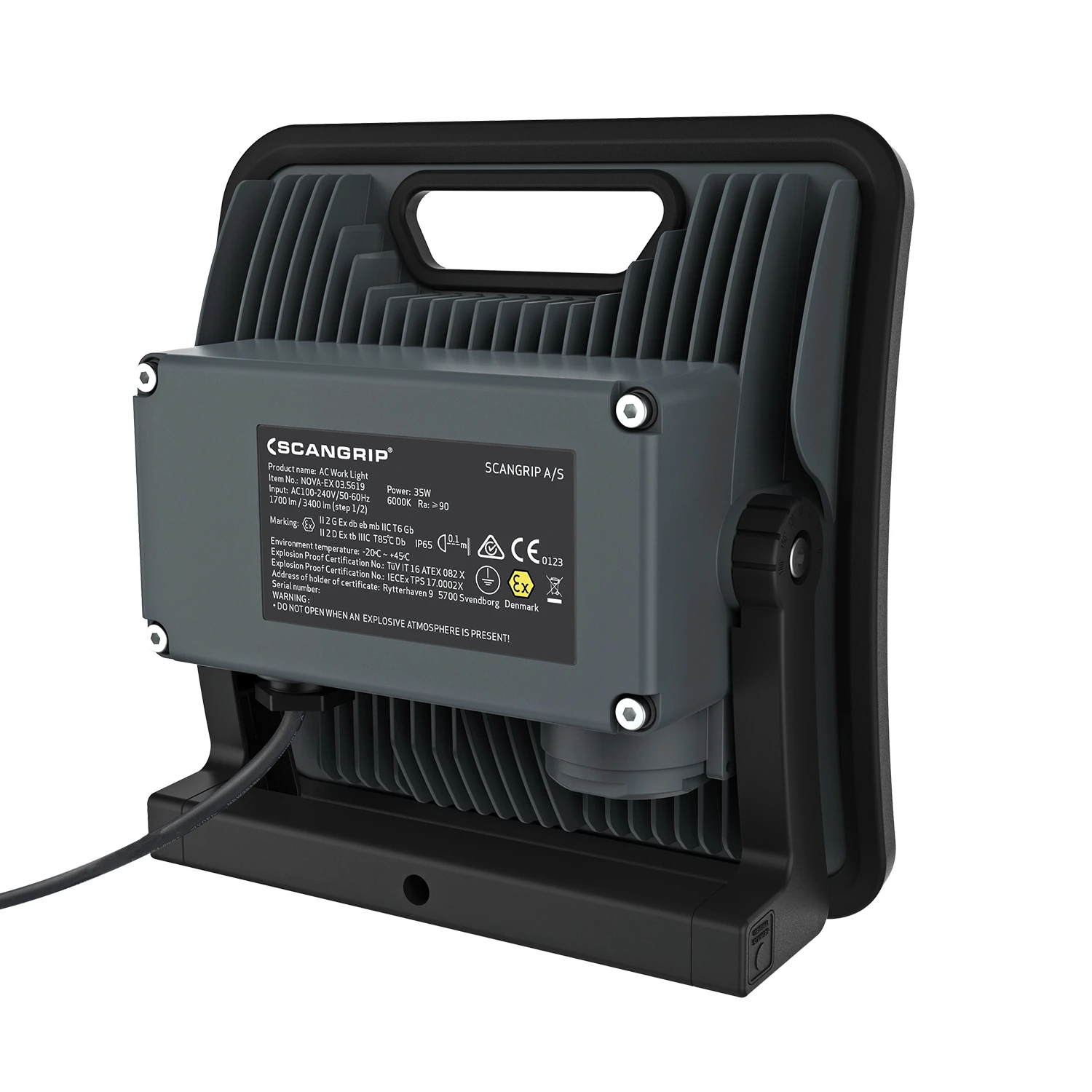 Scangrip Bouwlamp Nova-Ex 3400lm
