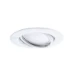 Paulmann LED-inbouwspot Base 5W GU10 wit O90mm - 1-spot