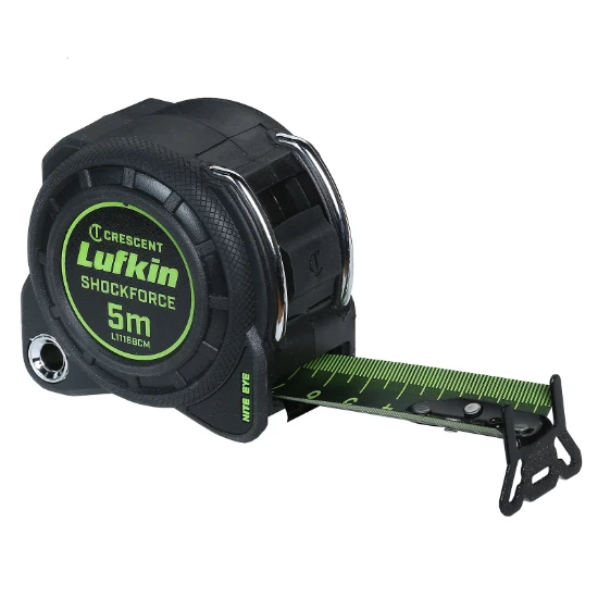 Lufkin Rolmaat Shockforce Nighteye 30mm x 5m - cm/inch
