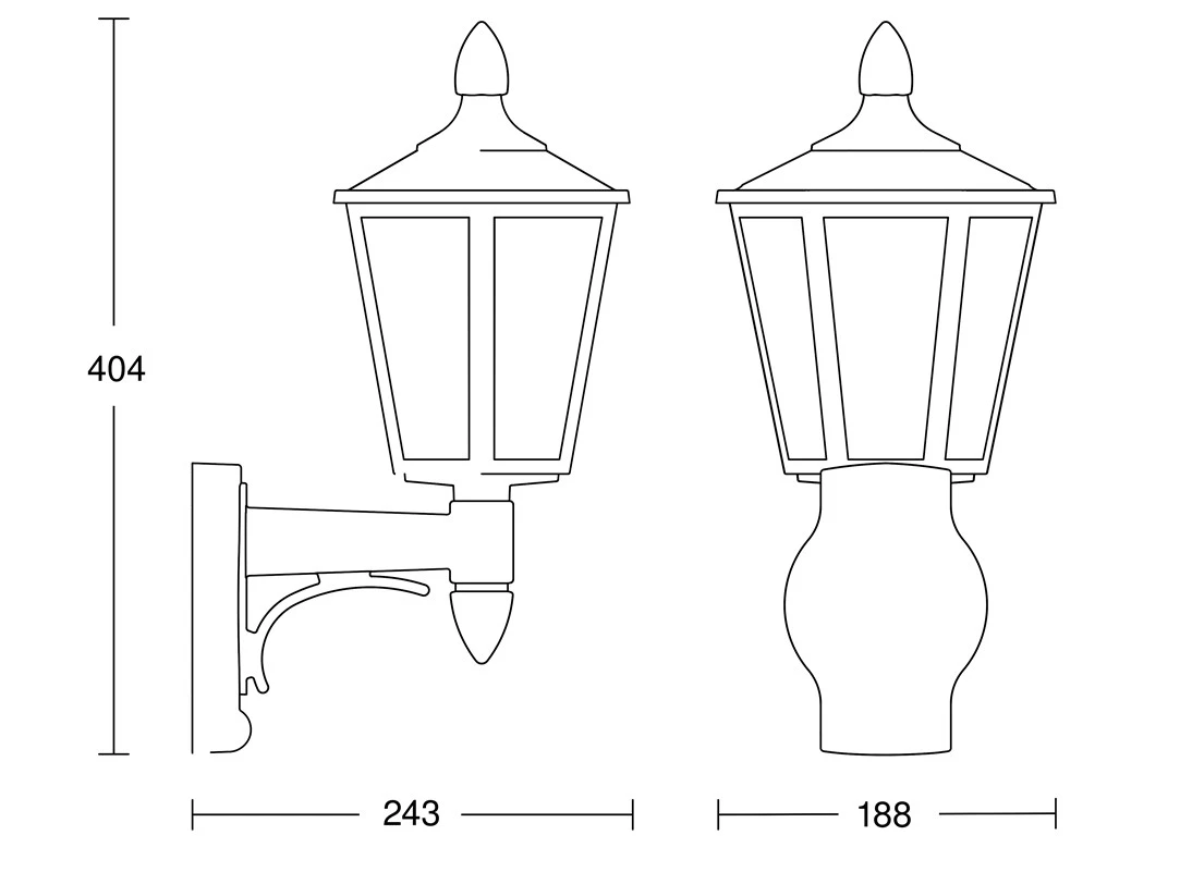 Steinel Sensor Buitenlamp L 15 M wit