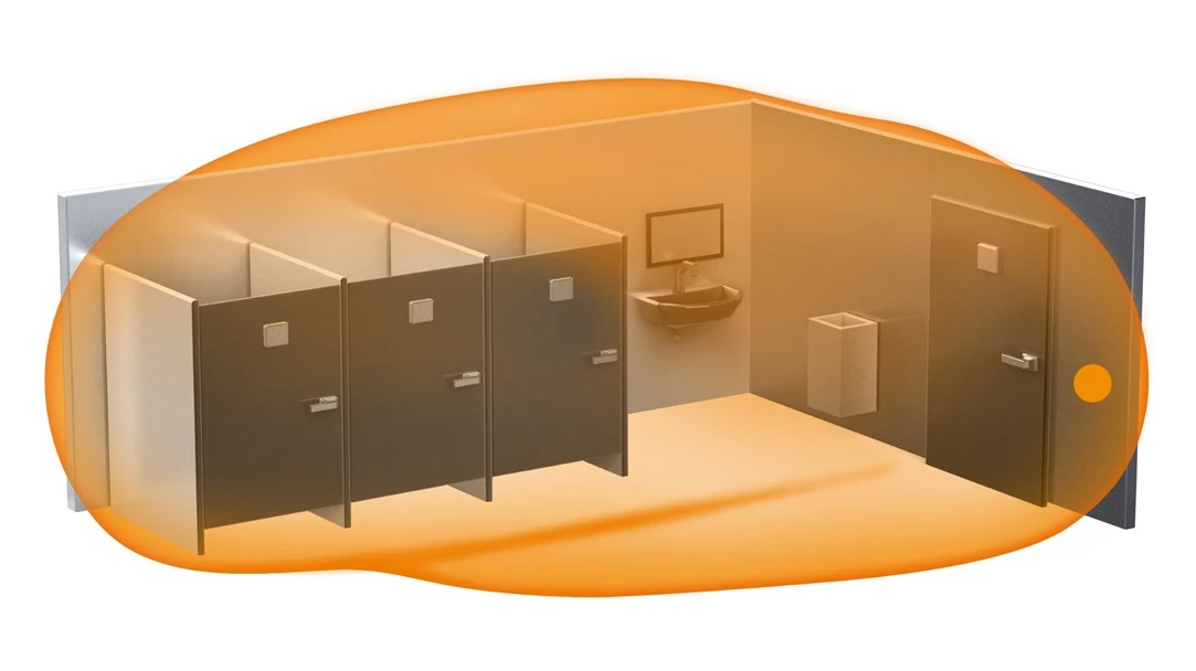 Steinel Dét. de mouv HF 180 KNX blc