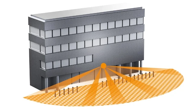 Steinel Dét. de mouv IS 3180-E KNX enc blc