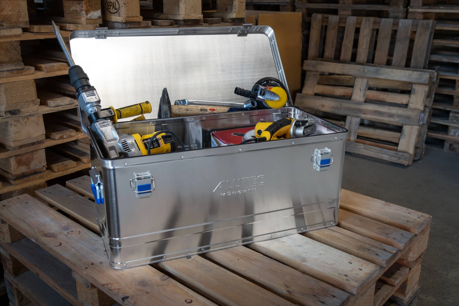 Alutec Aluminium kist BASIC 80 - zilver