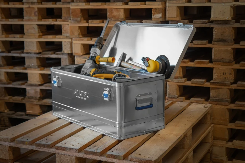 Alutec Aluminium kist BASIC 80 - zilver
