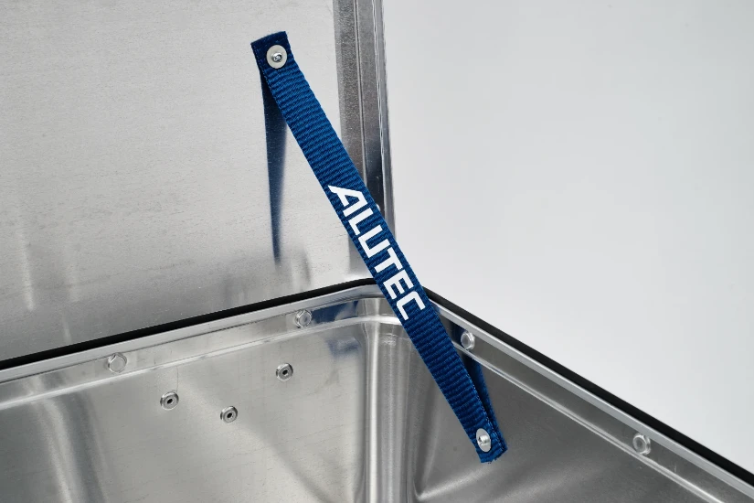 Alutec Aluminium kist CLASSIC 142 - zilver