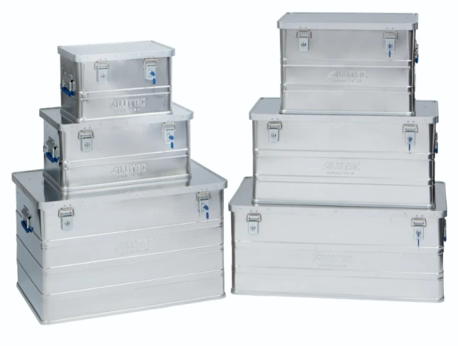 Alutec Aluminium kist CLASSIC 142 - zilver