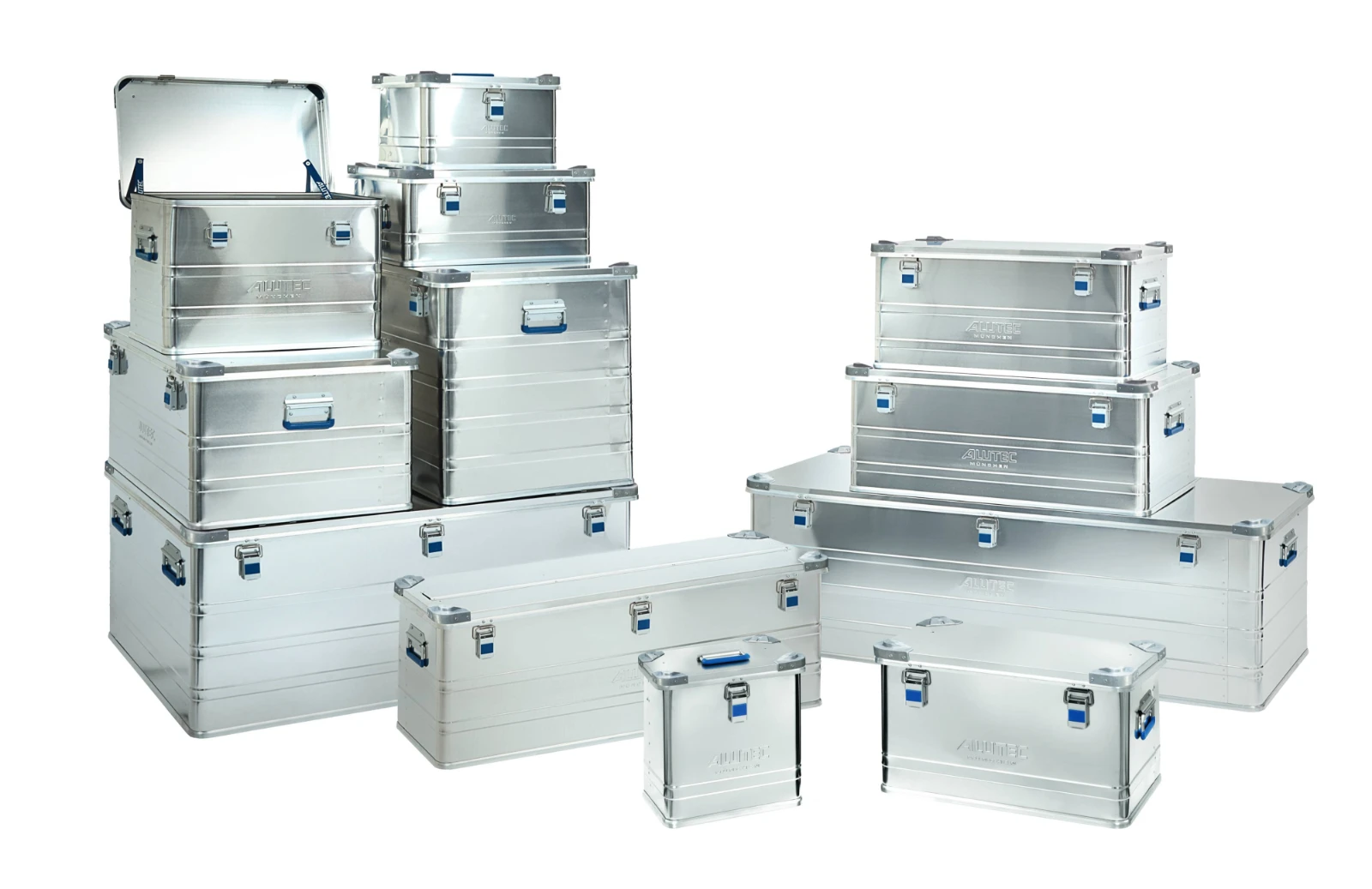 Alutec Aluminium kist INDUSTRY 30 - zilver