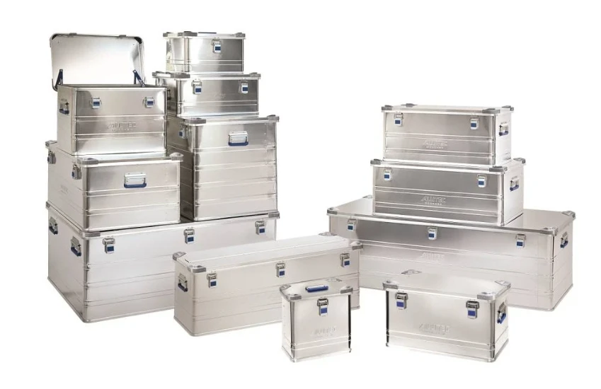 Alutec Aluminium kist INDUSTRY 48 - zilver