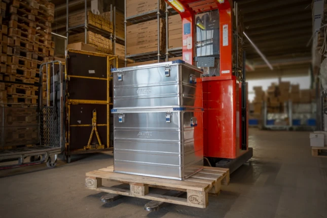 Alutec Aluminium kist INDUSTRY 48 - zilver