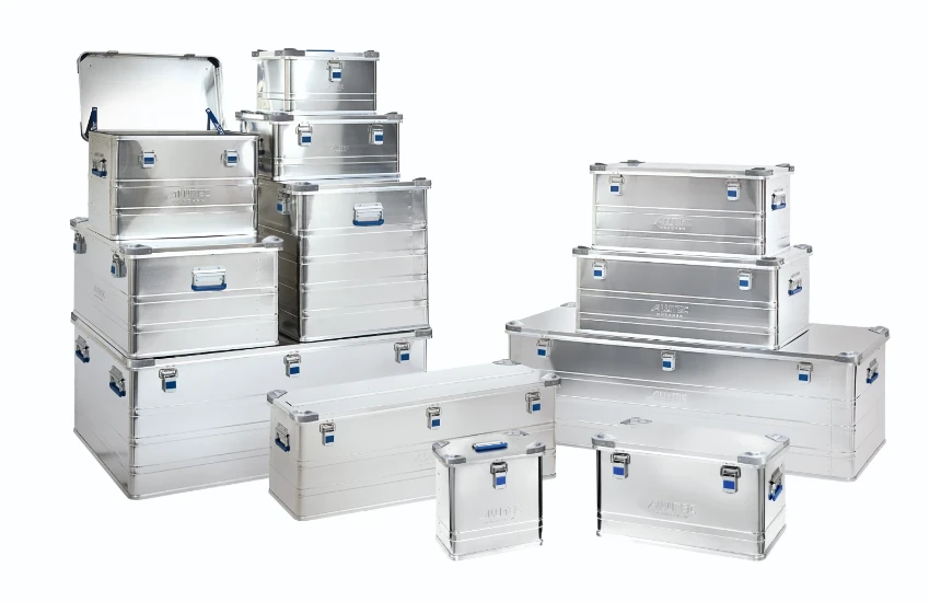 Alutec Aluminium kist INDUSTRY 157 - zilver