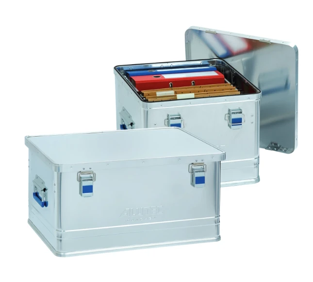 Alutec Aluminium kist OFFICE 74 - zilver