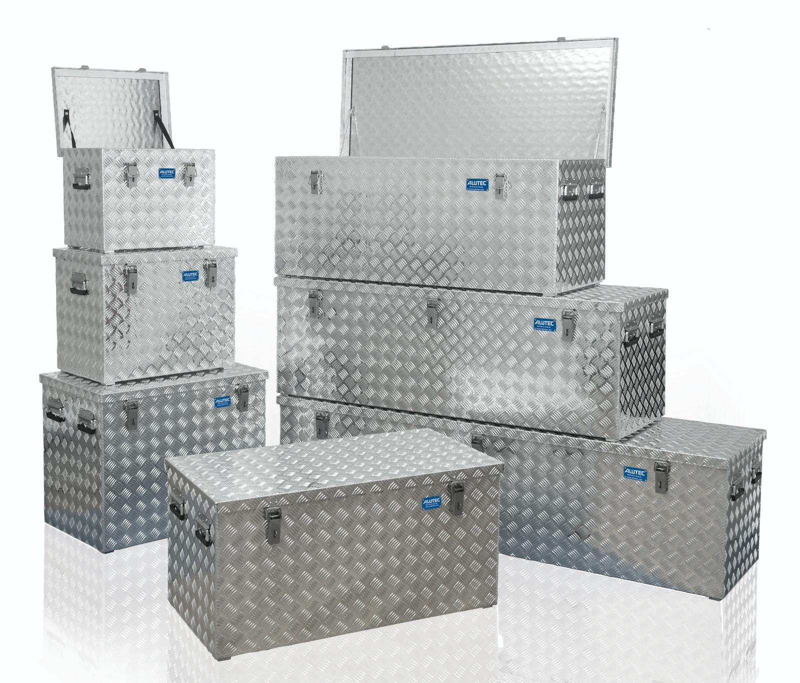 Alutec Aluminium kist EXTREME 312 - zilver